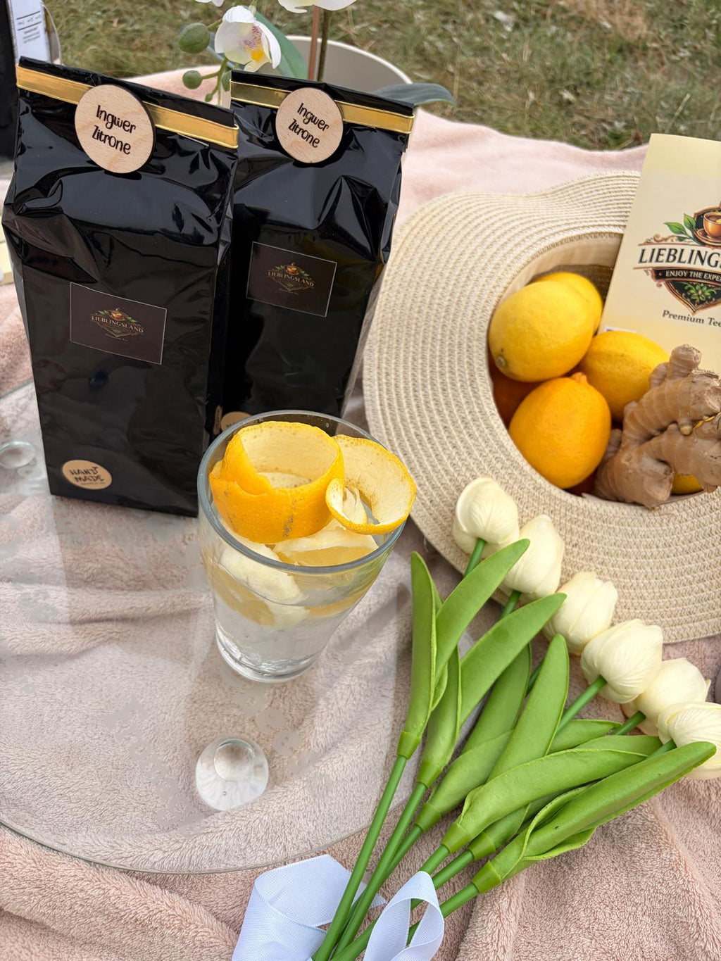 Lieblingsland Ingwer Zitrone 200g Packung