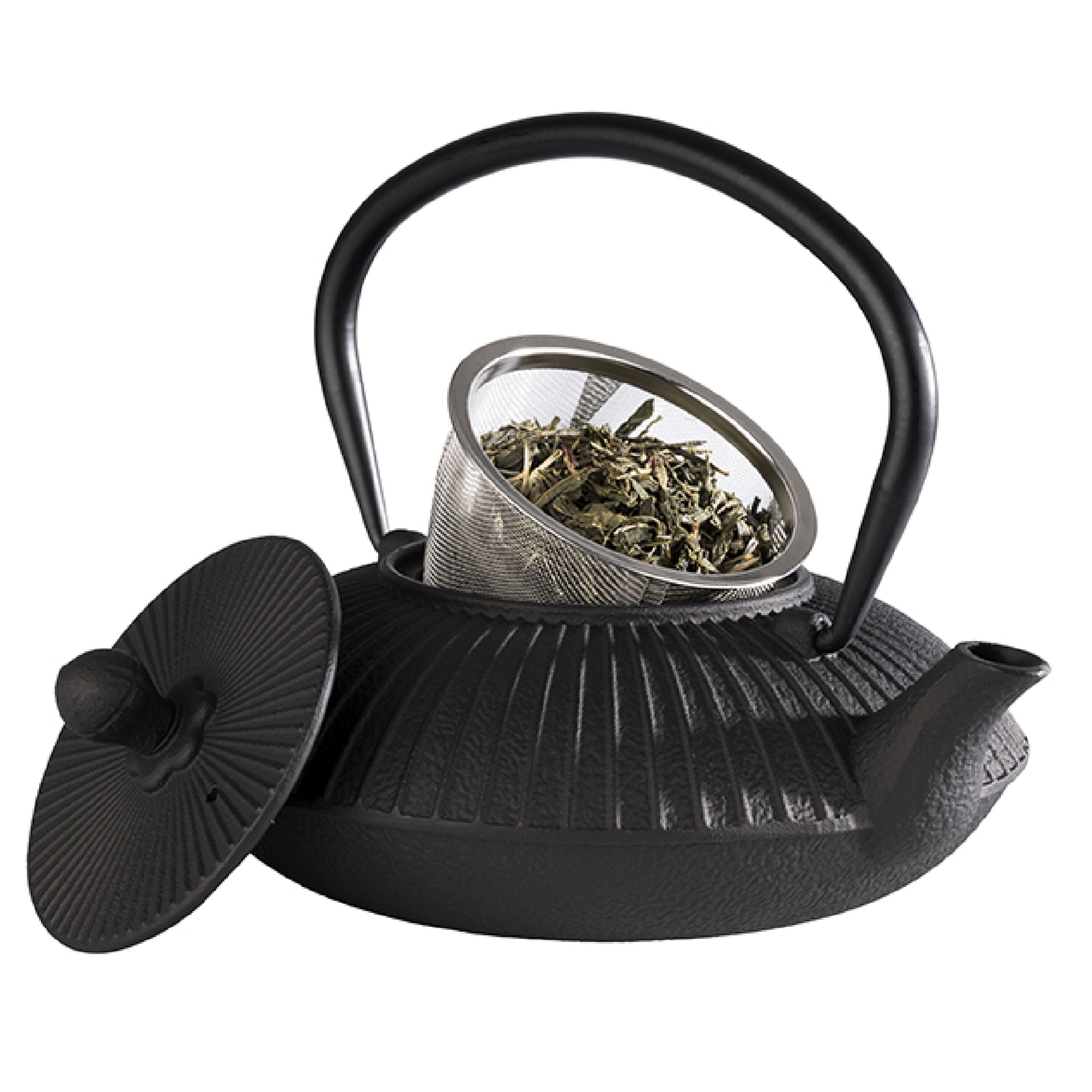 Teekanne Mila Pro Oval 0,8 Liter Gusseisen